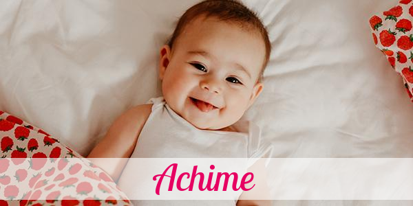 Namensbild von Achime auf vorname.com