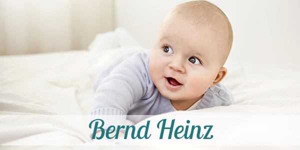 Namensbild von Bernd Heinz auf vorname.com
