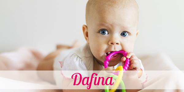 Namensbild von Dafina auf vorname.com