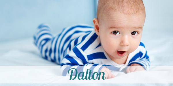 Namensbild von Dalton auf vorname.com