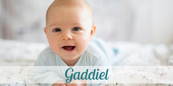 Namensbild von Gaddiel auf vorname.com