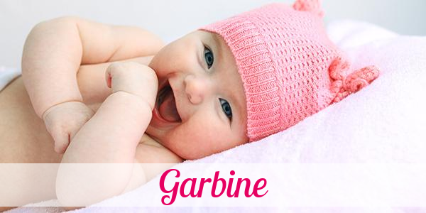 Namensbild von Garbine auf vorname.com