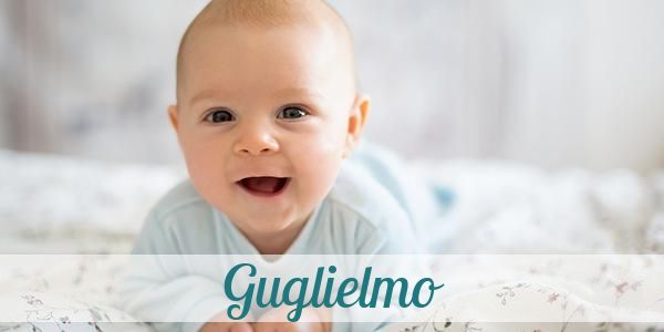 Namensbild von Guglielmo auf vorname.com