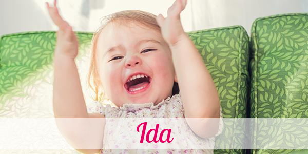 Namensbild von Ida auf vorname.com