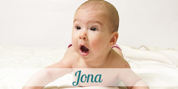 Namensbild von Jona auf vorname.com