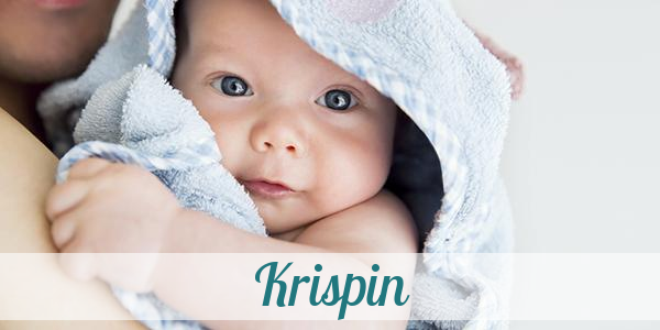 Namensbild von Krispin auf vorname.com
