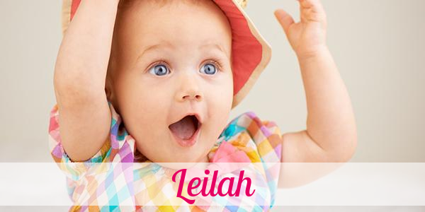 Namensbild von Leilah auf vorname.com