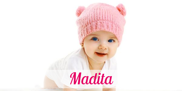 Namensbild von Madita auf vorname.com