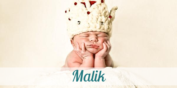 Namensbild von Malik auf vorname.com