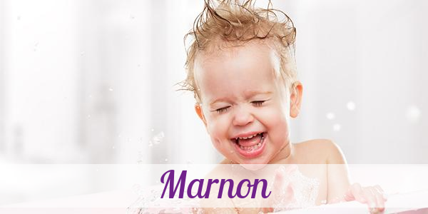 Namensbild von Marnon auf vorname.com