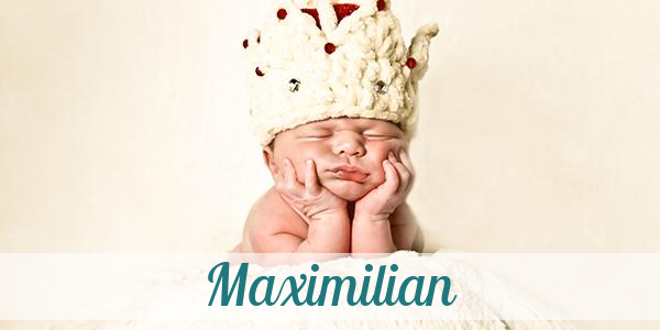 Namensbild von Maximilian auf vorname.com