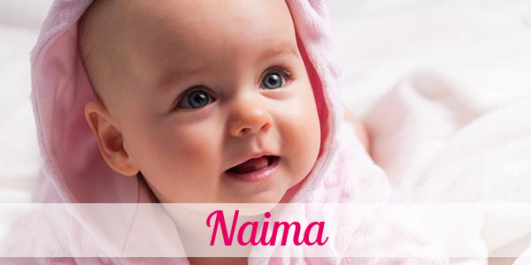 Namensbild von Naima auf vorname.com
