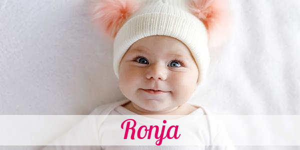 Namensbild von Ronja auf vorname.com