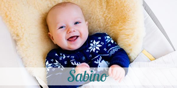 Namensbild von Sabino auf vorname.com