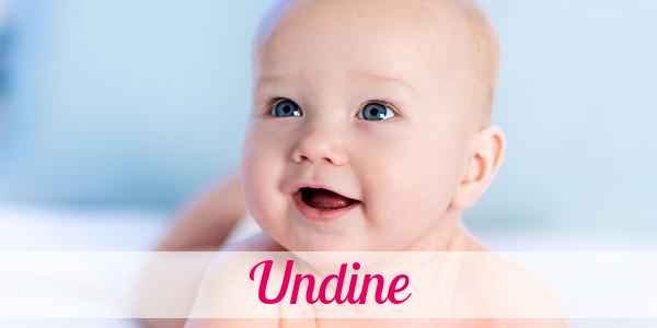 Namensbild von Undine auf vorname.com