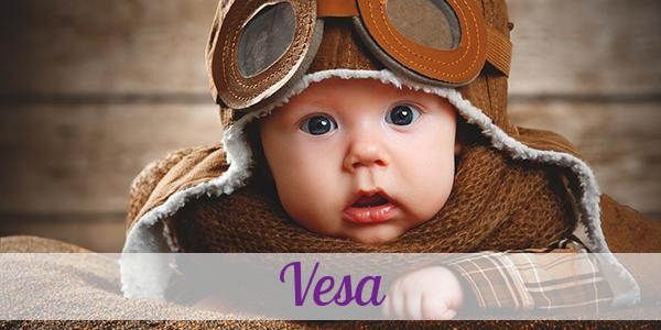 Namensbild von Vesa auf vorname.com
